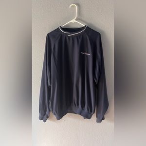 Athletic material long sleeve with pockets